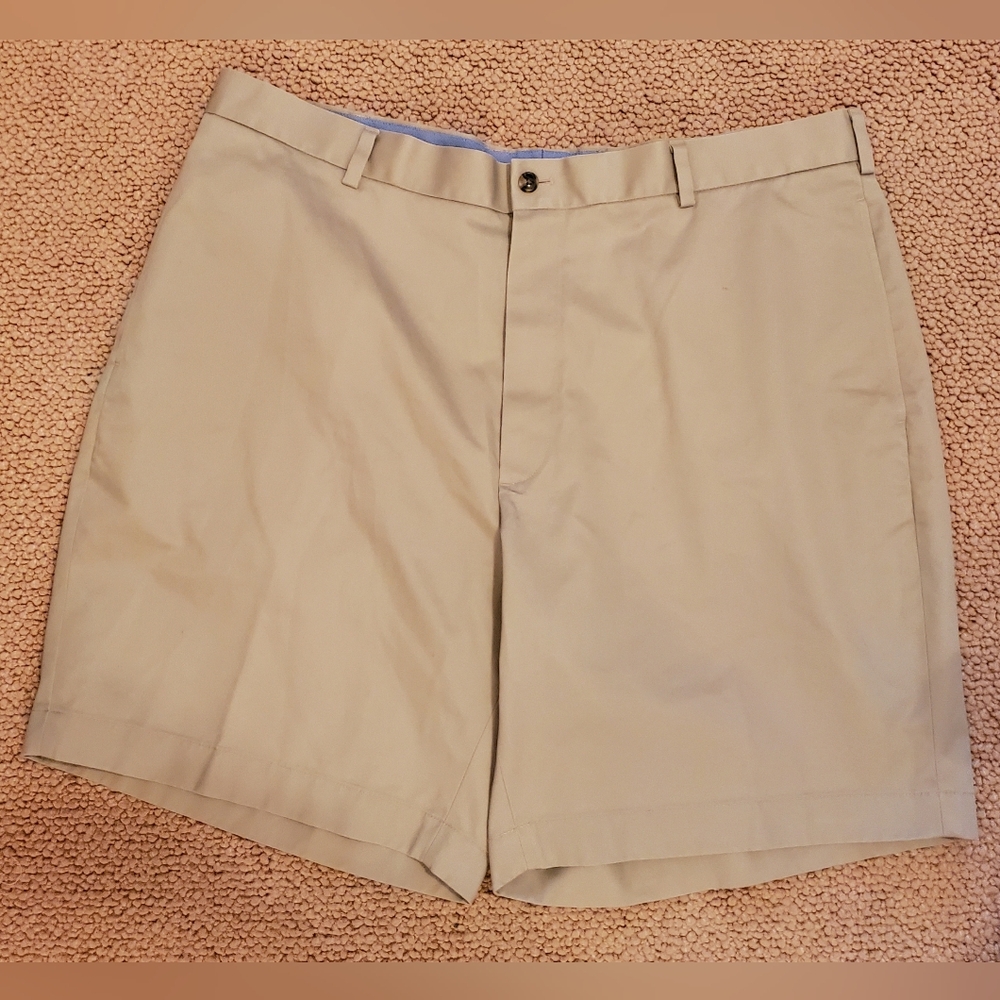 Brooks Brothers Men's Lightweight Advantage Chino Short 100% Cotton Khaki Sz. 42